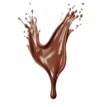 Realistic Chocolate Splash Chocolate Splash Melted PNG Transparent