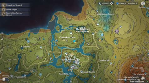 Genshin Impact All Sumeru Shrine Of Depths Locations