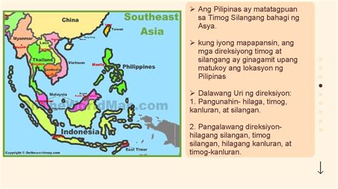 Lokasyon Ng Pilipinas Sa Globo Araling Panlipunan Iii Nbkomputer