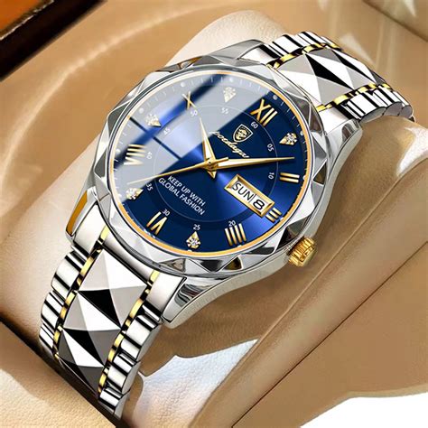 Poedagar Luxury Men Watches Business Top Brand Man Wristwatch