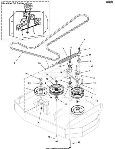 Snapper Deck Belt Diagram