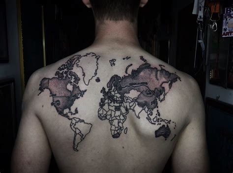 101 Amazing World Map Tattoo Designs You Need To See Outsons Mens