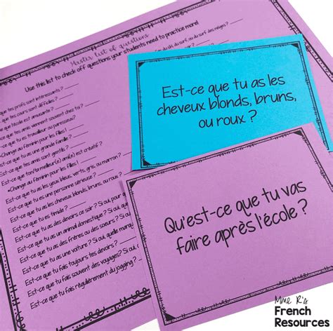 French Verb Practice Made Easy Mme R S French Resources