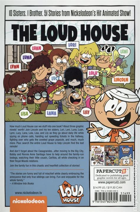 Loud House Tpb 2019 Papercutz Nickelodeon 3 In 1 Edition Comic Books