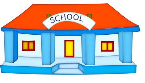 School Building Clip Art School Clipart