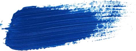 22 Blue Paint Brush Stroke PNG Transparent OnlyGFX