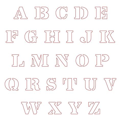 Free Printable 6 Inch Stencil Letter B