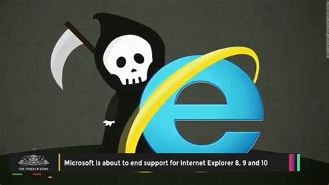 Internet Explorer Comes To An End Microsoft Soon To End Support For