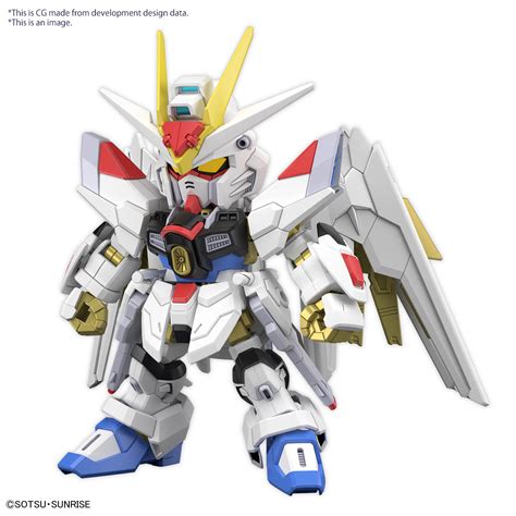 Sd Gundam Cross Silhouette Mighty Strike Freedom Gundam｜the Official