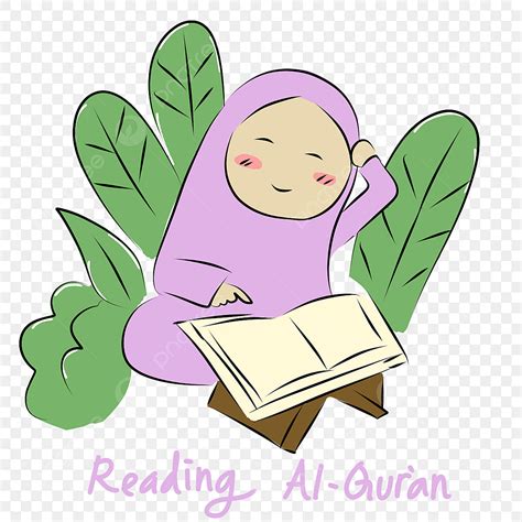 Download Kumpulan 70 Gambar Orang Membaca Al Quran Kartun Terbaik