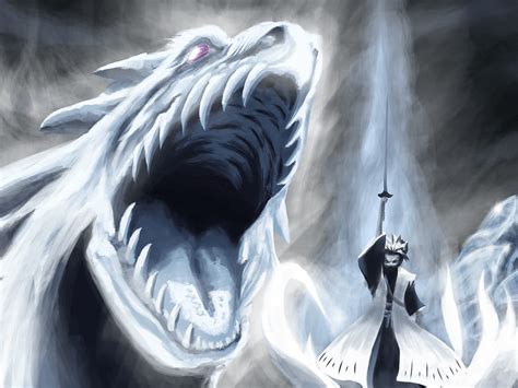 Toshiroubykira22 D320s6k Bleach Bleach Ice Dragon Hd Wallpaper