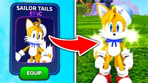 How To Unlock Sailor Tails In Roblox Sonic Speed Simulator Scavenger