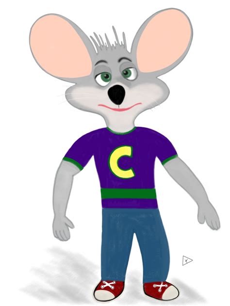 I Made This Sketch Of Chuck E Cheese On My Ipad With Sketch Club Using