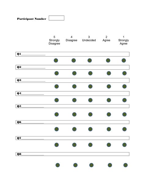 30 Free Likert Scale Templates Examples Templatelab Riset