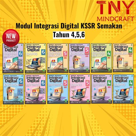 Tny Modul Aktiviti Integrasi Digital Kssr Semakan Tahun 4 Tahun 5