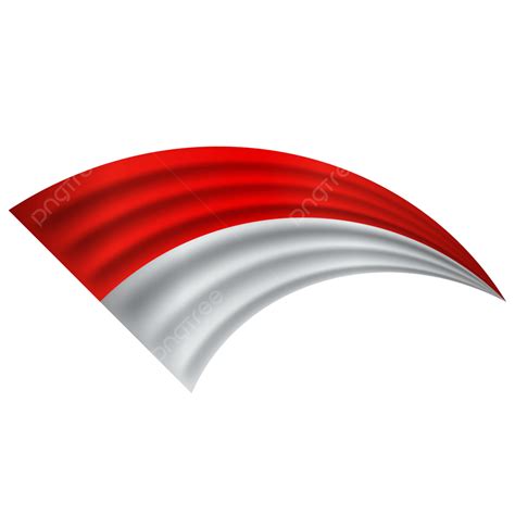 Indonesia Clipart Transparent Png Hd Realistic Bendera Merah Putih