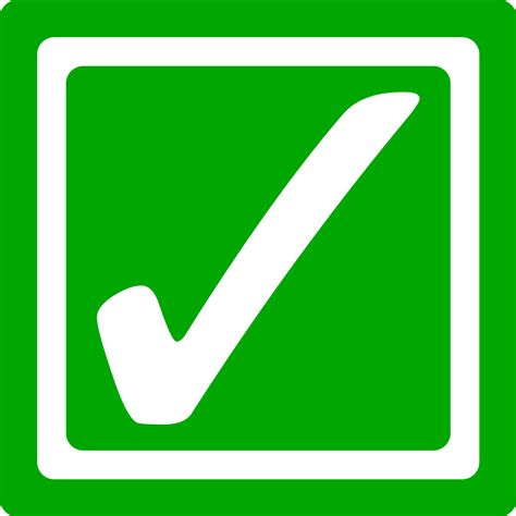 Green Check Mark Png File Png Mart