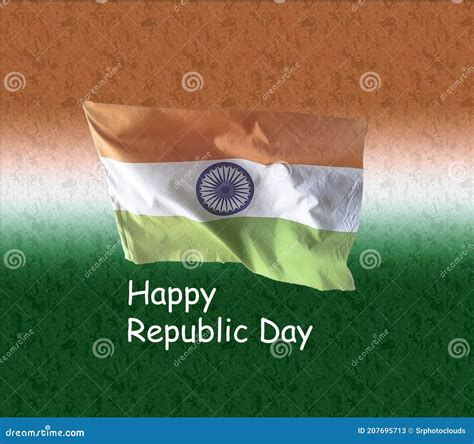 Indian Flag Republic Day Of India To All Indians Message Wallpaper