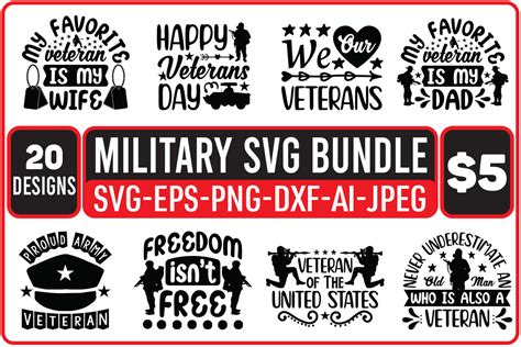 Military Svg Bundle Bundle · Creative Fabrica