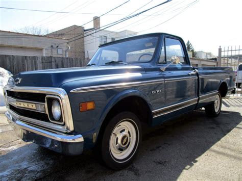 1969 Chevrolet Custom C10 Lwbfleetsideall Originalno Rustsurvivor