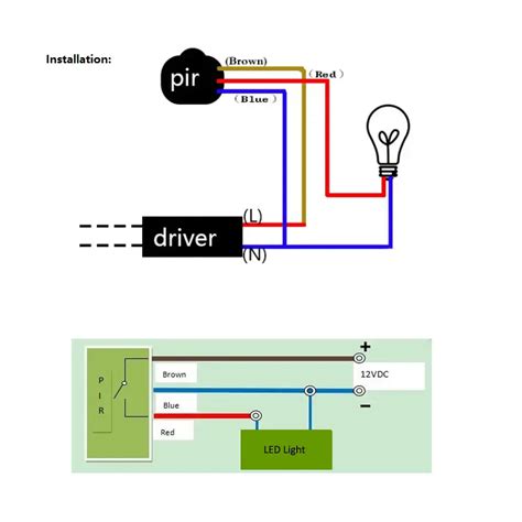 Infrared Motion Sensor Wiring Diagram Greenic