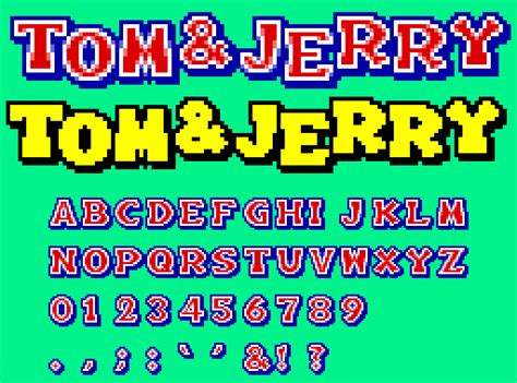 There are 202 tom and jerry font for sale on etsy, and they cost $3.55 on average. Tom And Jerry Font - Cliparts.co