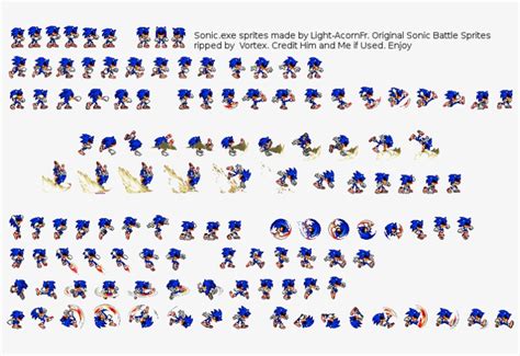 Sonicexe Fnf Sprite Sheet