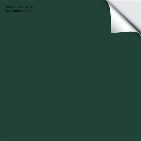 Hunter Green 2041 10 9x1475 Benjamin Moore X Samplize