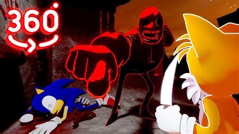 360° Vs Starved Sonic Exe 25 Feat Tails Fnf Animation Youtube