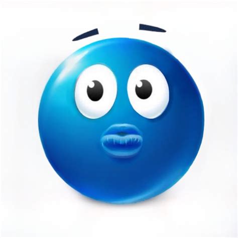 Original Design II Blue Emoji Emoji Meme Emoticons Emojis