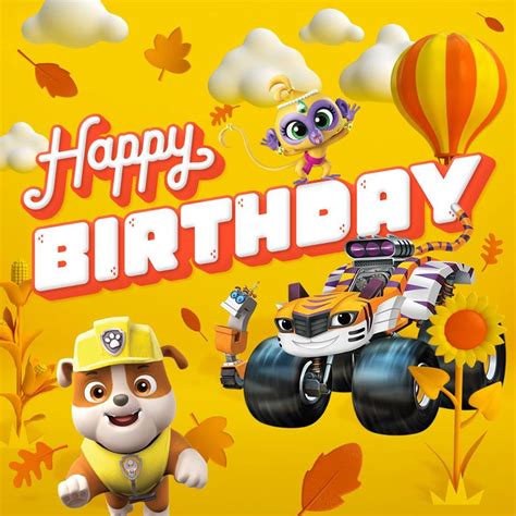 Nick Jr Happy Birthday To All Your Little Ones Born In