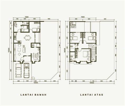 9 Denah Rumah Mewah 1 Sampai 3 Lantai Yang Super Nyaman