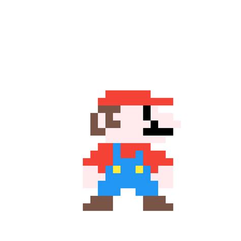 Super Mario Pixel Art Template