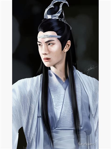 Lan Zhan The Untamed Sticker For Sale By Saranyan 1 Redbubble