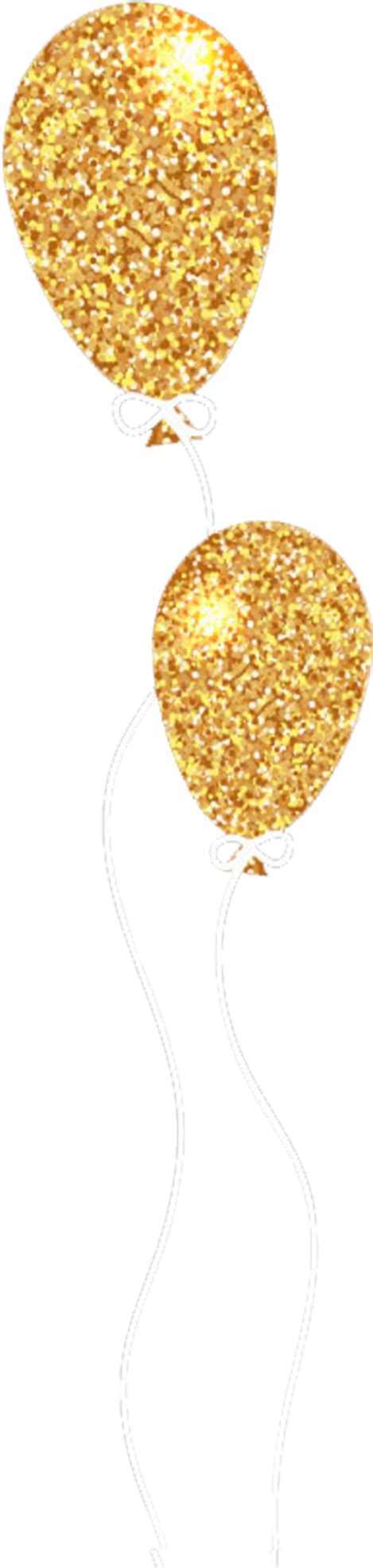 View Gold Balloon Png Tong Kosong