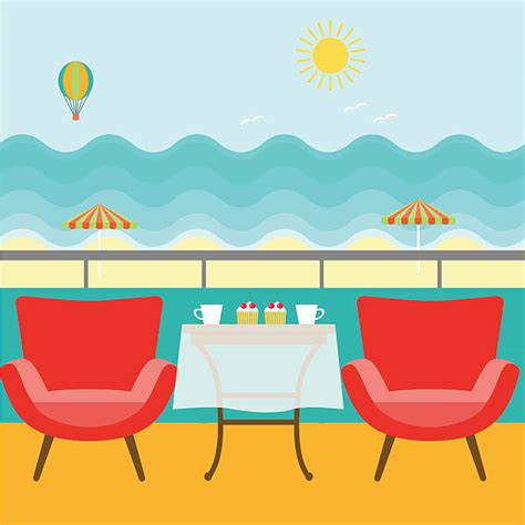 Sea View Balcony Illustrations Royalty Free Vector Graphics And Clip Art