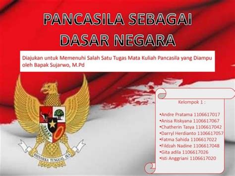 Bab 1 Perumusan Dan Penetapan Pancasila Sebagai Dasar Negara