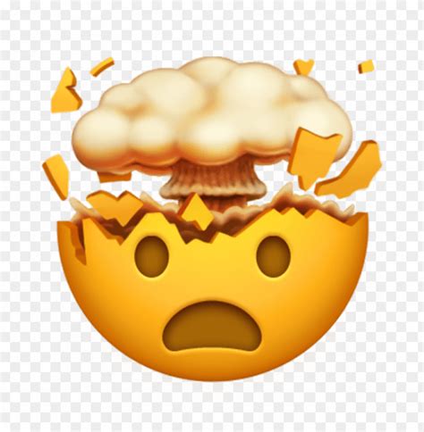 The New Emojis Coming To Your Iphone New Exploding Head Emoji Png