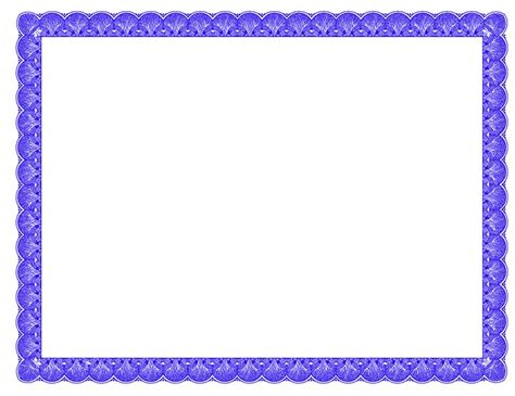 Free Certificate Borders Templates Clipart Best