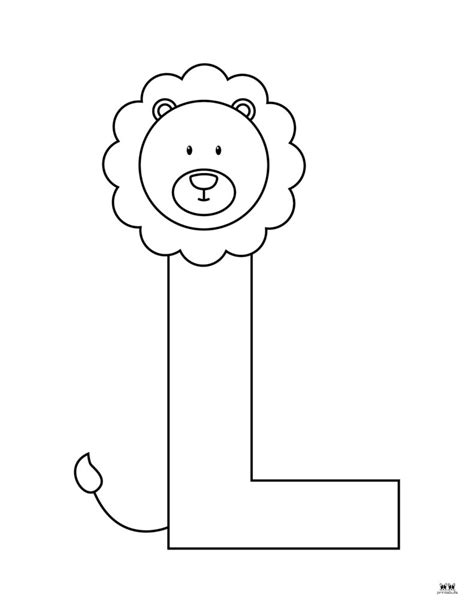 25 Letter L Coloring Sheets Mirnekaitlynne