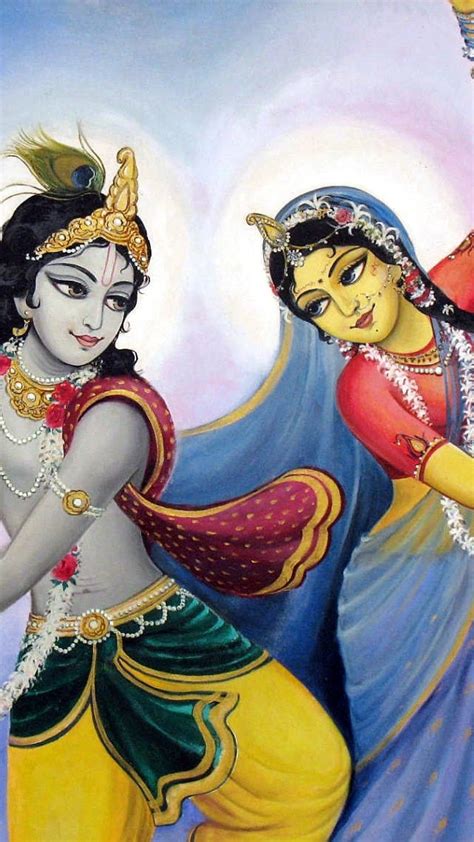 Download Radha Krishna Dancing Wallpaper