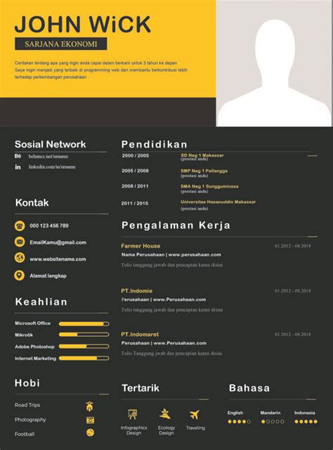 Maybe you would like to learn more about one of these? 6+ CV Lamaran Kerja Kreatif Yang Bisa Kamu Download