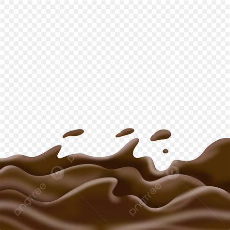 Chocolate Realistic Splash For Product Free Png And Psd Chocolate