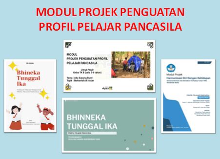 Contoh Modul Projek Penguatan Profil Pelajar Pancasila Paud Sd Smp Sma