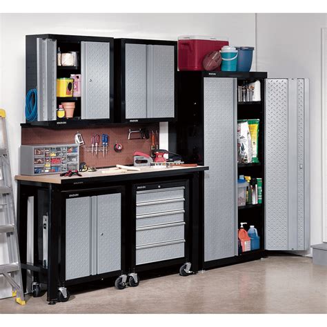 The cabinet can be configured in 9 different ways so you can adjust the unit in a variety of ways and make everything fit. Nice Best Garage Storage Cabinets #8 Garage Tool Storage ...