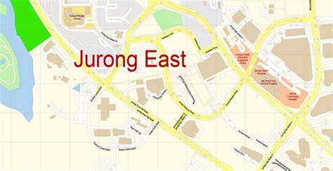 Jurong Singapore Map