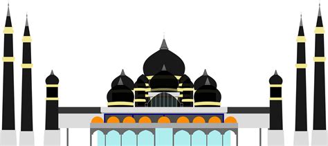 98 Gambar Kartun Masjid Png