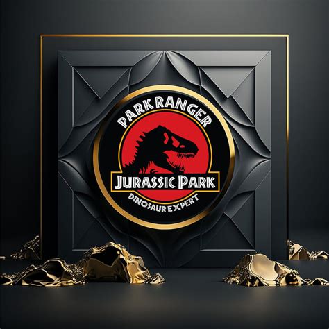 Jurassic Parkjurassic World Blank Logo Svg Png Cut Fileinstant