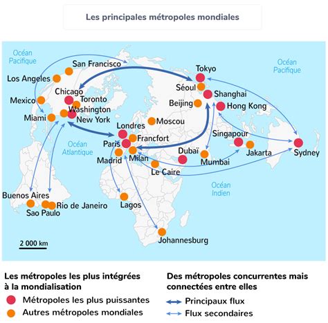 Des territoires inégalement intégrés dans la mondialisation - Tle