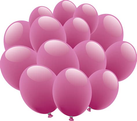 Many Pink Balloons PNG Image PurePNG Free Transparent CC0 PNG Image